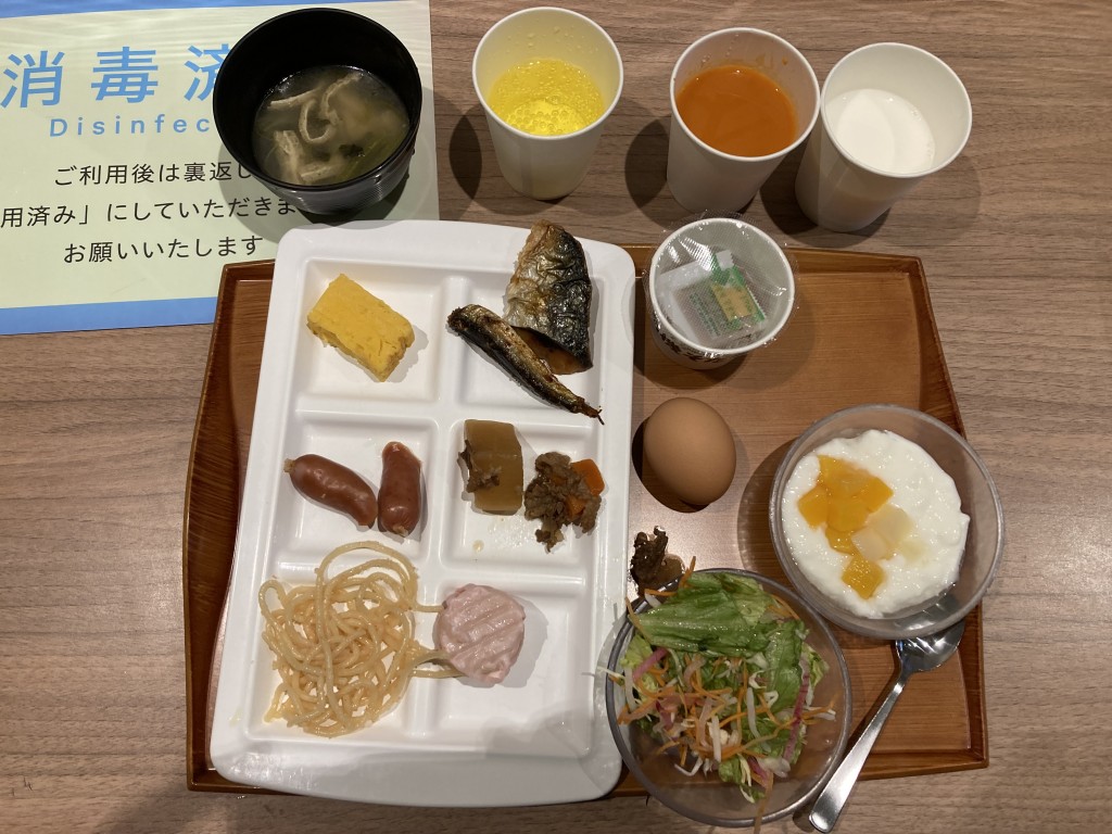 スーパーホテル東西線・市川・妙典駅前　朝食