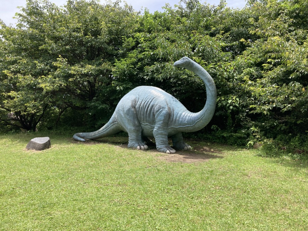 伊東市　小室山公園　恐竜広場　ブロントサウルス
