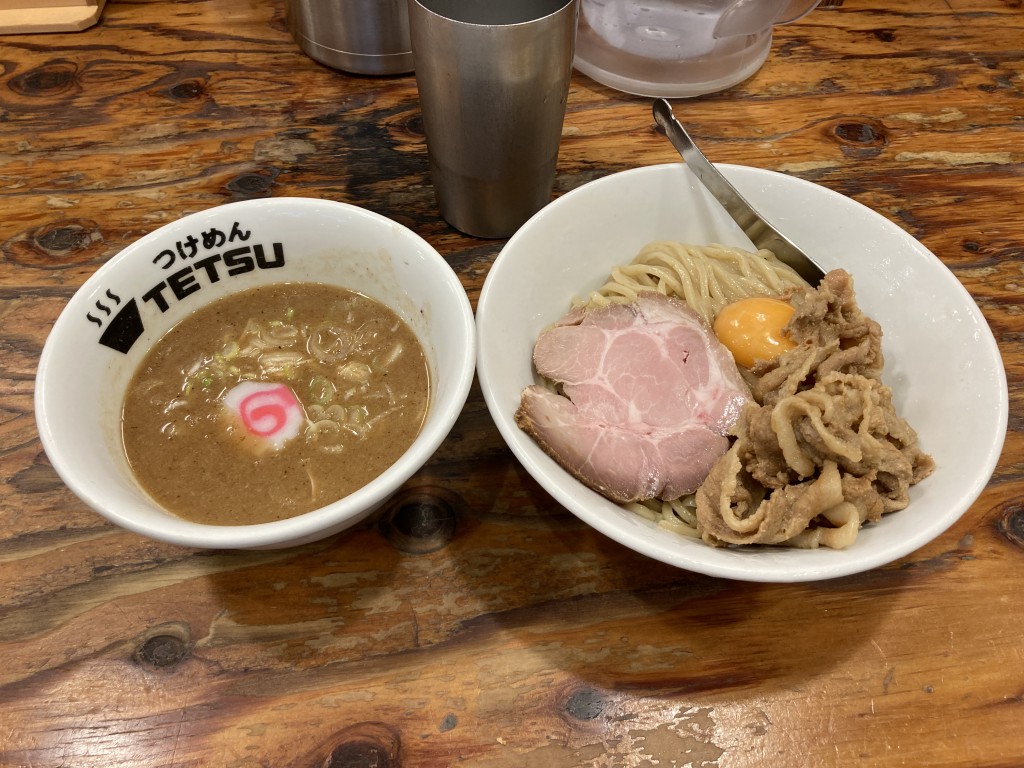 クリレス　つけめんＴＥＴＳＵ　肉玉つけめん