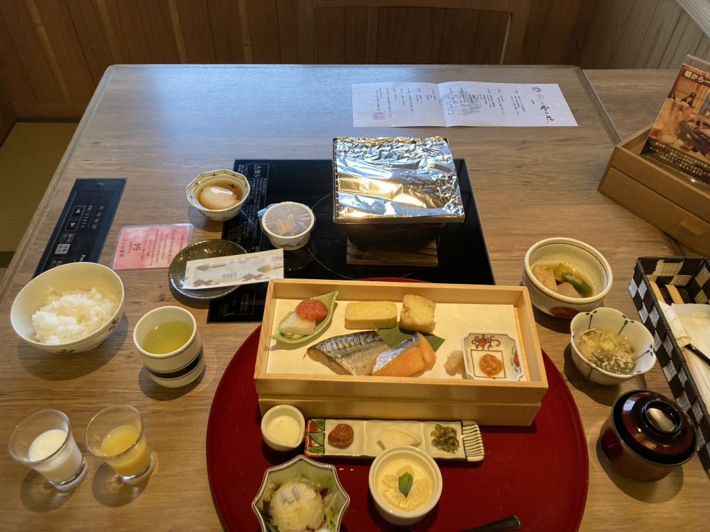 共立リゾート　湯けむりの宿雪の花　朝食