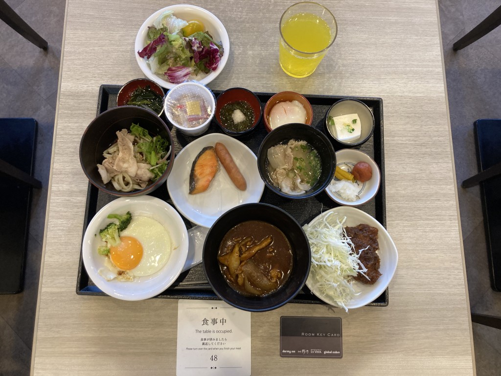 ドーミーイン高崎　朝食