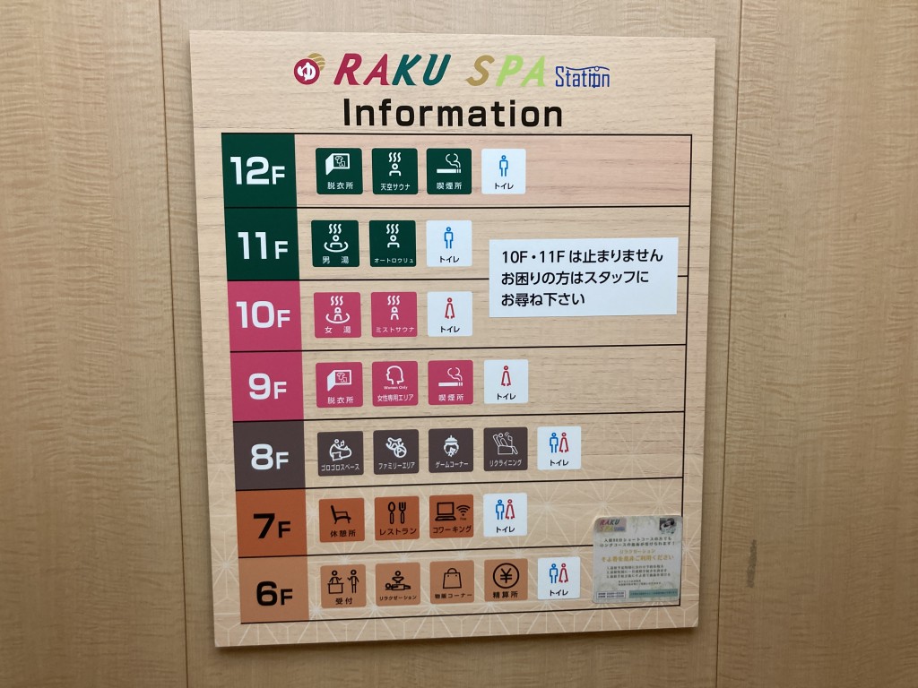 ラクスパステーション府中　フロアガイド