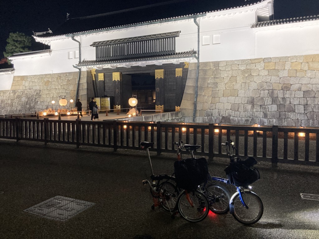 京都 二条城 ライトアップ