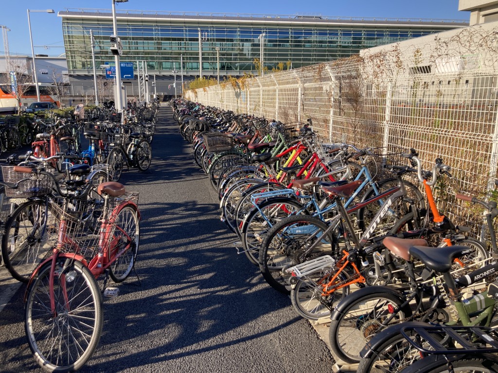 羽田空港第三ターミナル　駐輪場