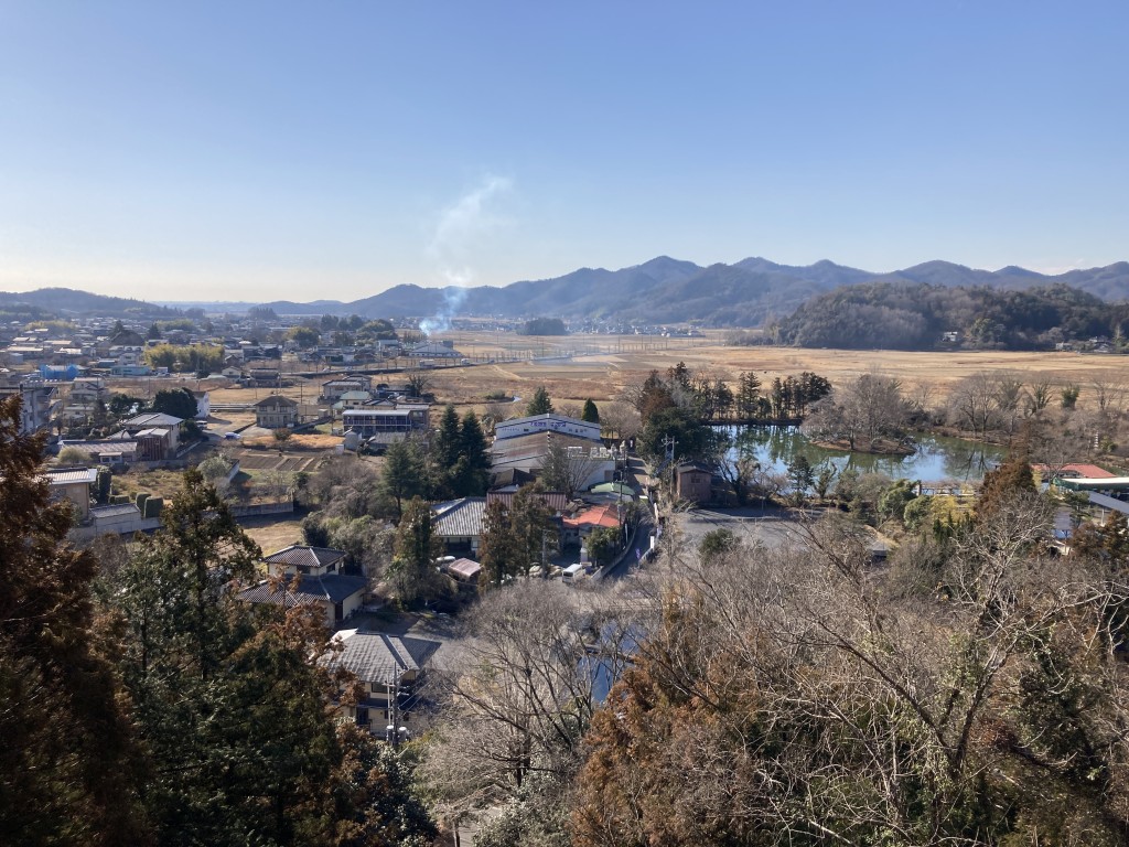 磯山弁財天の舞台からの景色