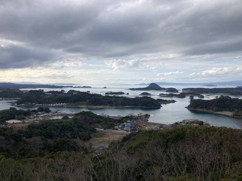 高舞登山展望台からの眺め